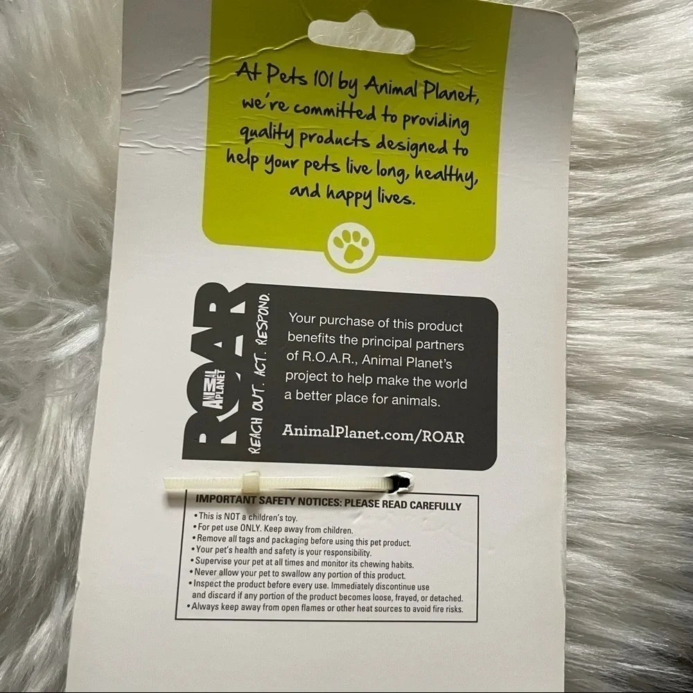 animal planet buckle closure